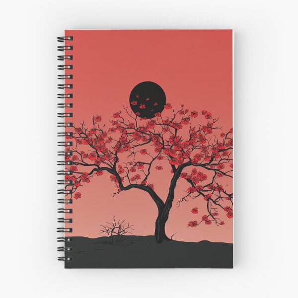 Item preview, Black cherry tree | Red minimalism designed and sold by ComicsFactory.