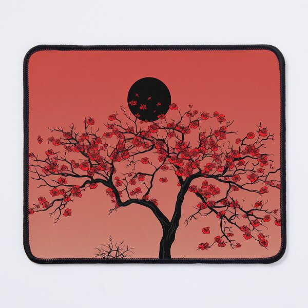 Item preview, Black cherry tree | Red minimalism designed and sold by ComicsFactory.