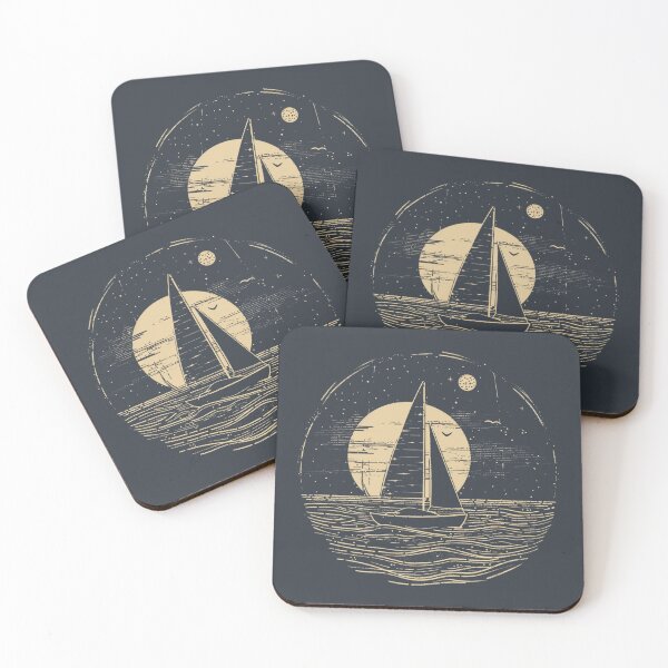 Item preview, Minimal Sailboat Design designed and sold by Sketch-Shack.