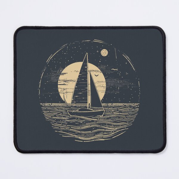 Item preview, Minimal Sailboat Design designed and sold by Sketch-Shack.
