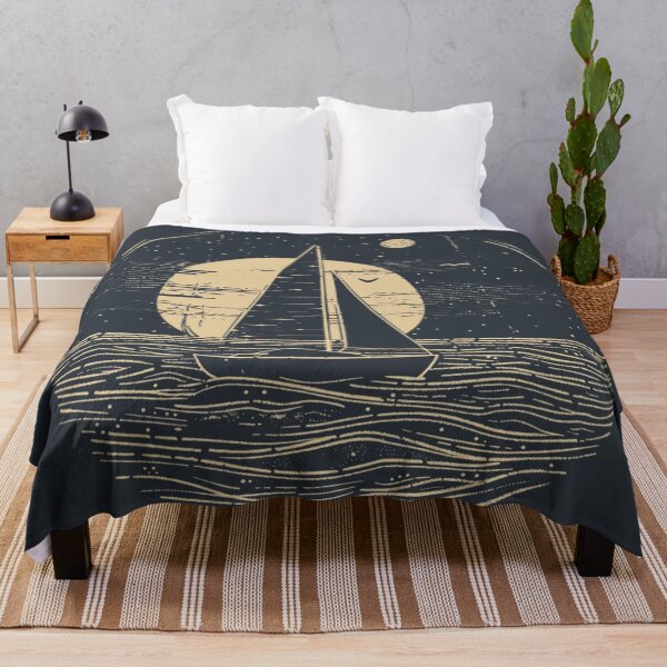 Item preview, Minimal Sailboat Design designed and sold by Sketch-Shack.