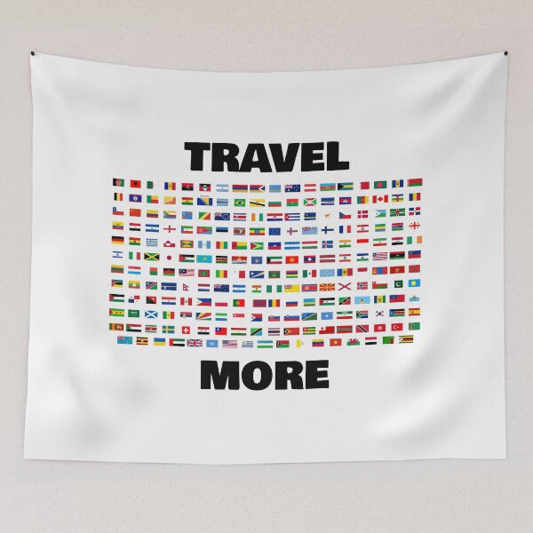 Item preview, Travel More designed and sold by Angry Swan Designs.
