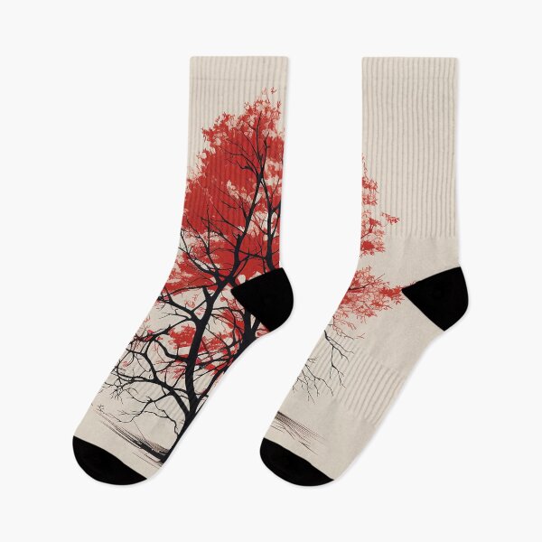 Item preview, Black locust tree | Red minimalism designed and sold by ComicsFactory.