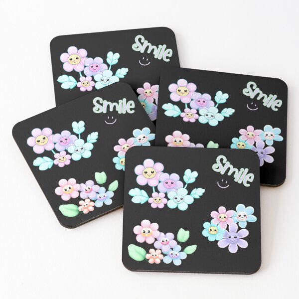 Item preview, Smiling Pastel Flowers Collection designed and sold by KokoroCreations.