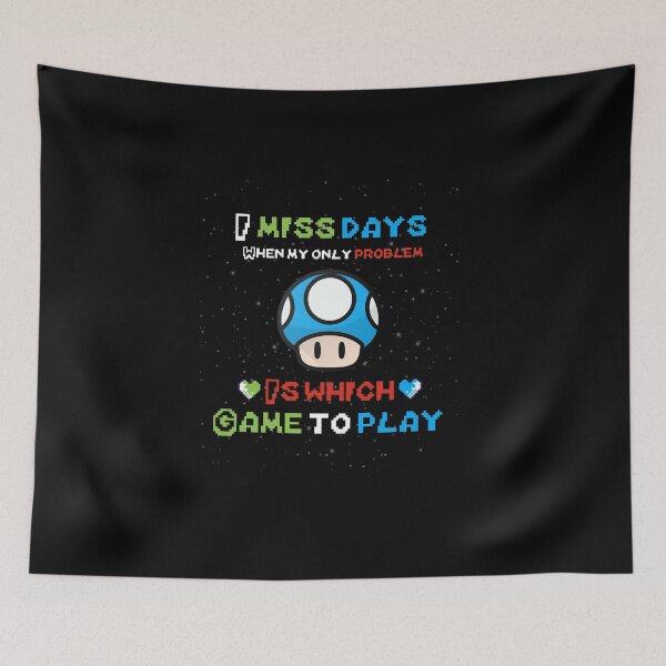 Item preview, Old days,I Miss Days When My Only Problem Is Which Game To Play,  designed and sold by behappysiempre.