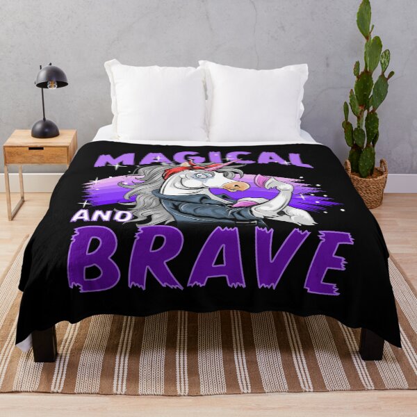 Item preview, Magical and Brave Cute Unicorn Feminist Women's Day Unicorn designed and sold by tincho86tb.