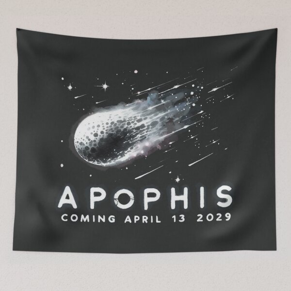 Item preview, Apophis Coming April 13 2029 Asteroid  designed and sold by HowToCanadian.
