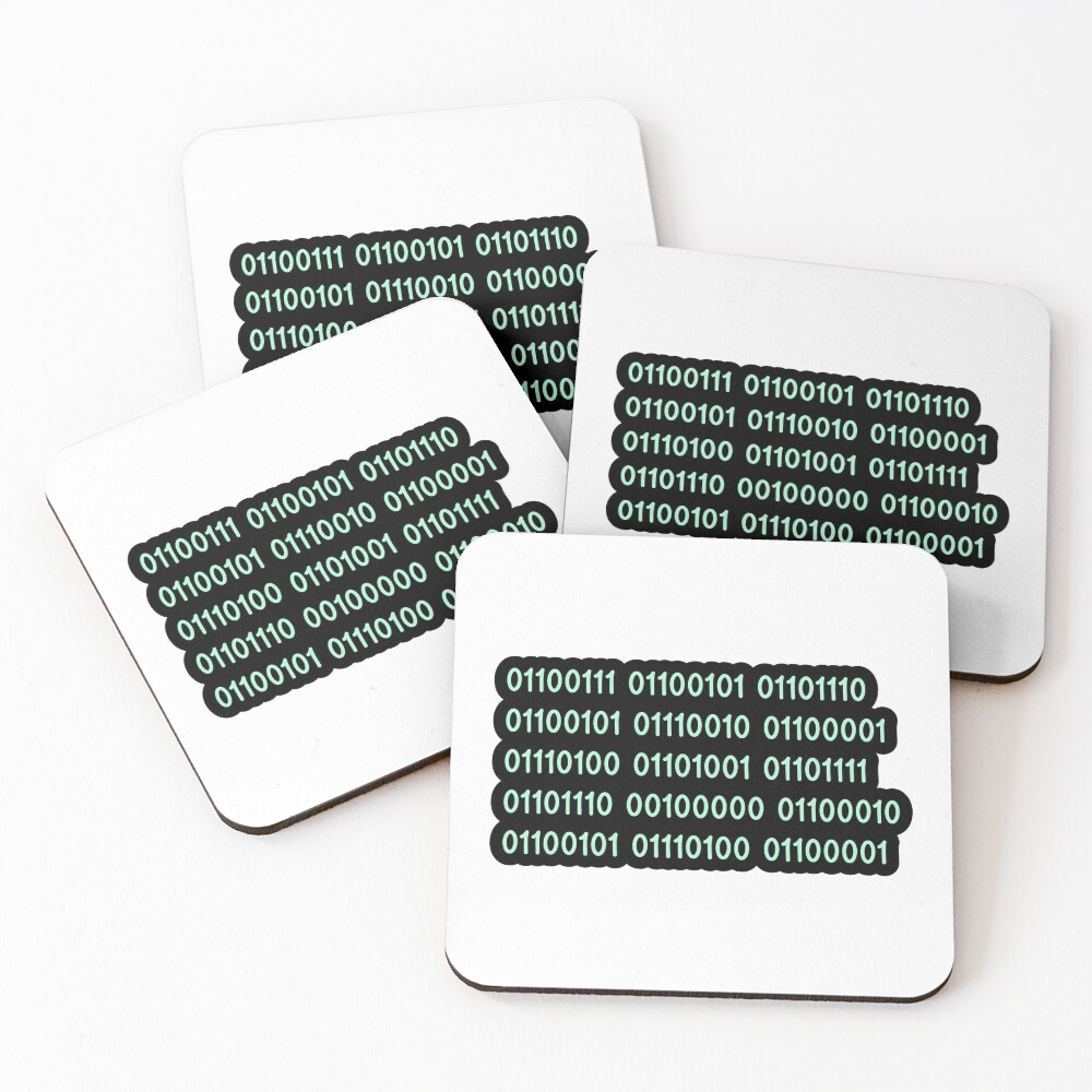 Item preview, Coasters (Set of 4) designed and sold by codingqueens.