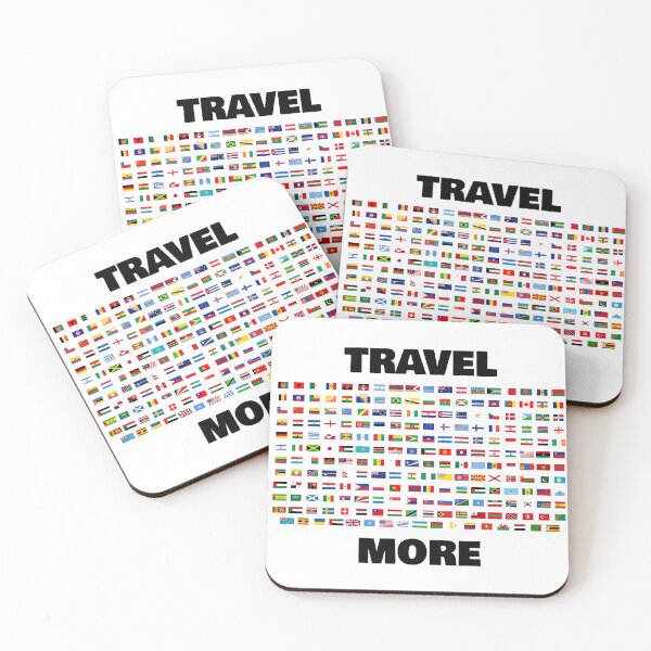 Item preview, Travel More designed and sold by Angry Swan Designs.