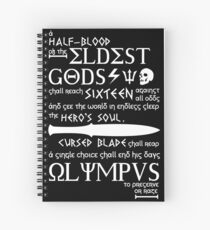 Cuaderno de espiral La Gran Profecía