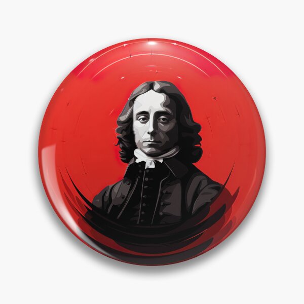 Item preview, Blaise Pascal | Red minimalism designed and sold by ComicsFactory.