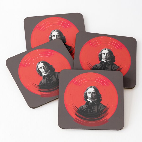 Item preview, Blaise Pascal | Red minimalism designed and sold by ComicsFactory.