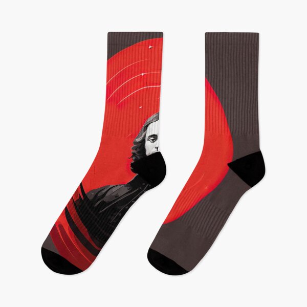 Item preview, Blaise Pascal | Red minimalism designed and sold by ComicsFactory.