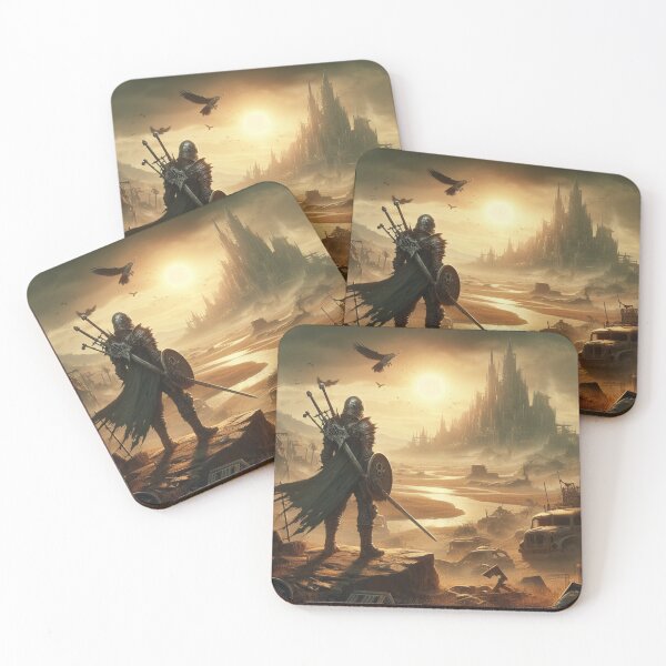 Item preview, Post-apocalyptic knight designed and sold by MindsAtelier.