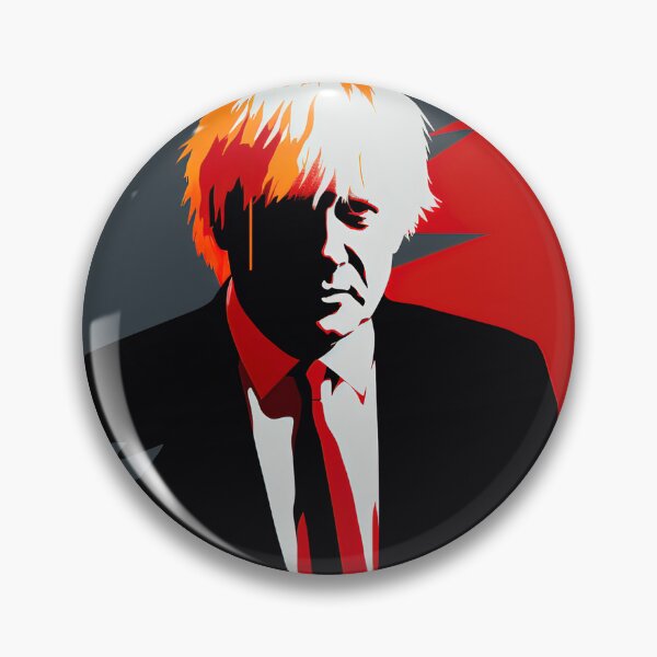 Item preview, Boris Johnson | Red minimalism designed and sold by ComicsFactory.
