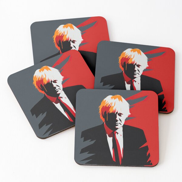 Item preview, Boris Johnson | Red minimalism designed and sold by ComicsFactory.