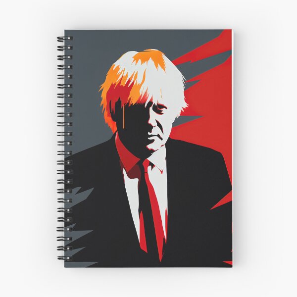Item preview, Boris Johnson | Red minimalism designed and sold by ComicsFactory.