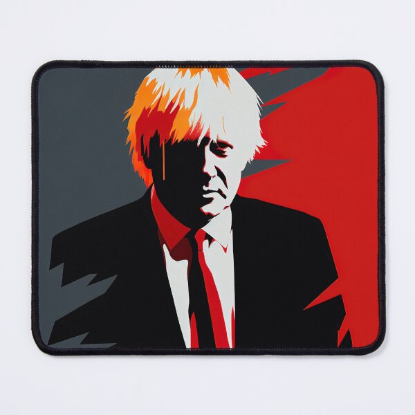 Item preview, Boris Johnson | Red minimalism designed and sold by ComicsFactory.