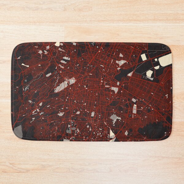 Item preview, Mexico City Map - Vector designed and sold by deMAP.