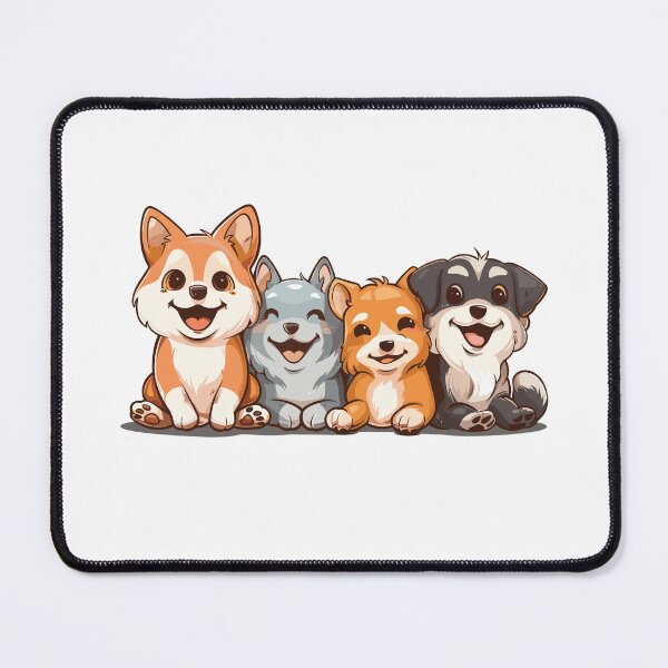 Item preview, Four cute puppies designed and sold by MaateoDesign.