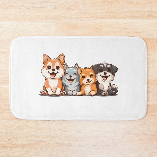 Item preview, Four cute puppies designed and sold by MaateoDesign.