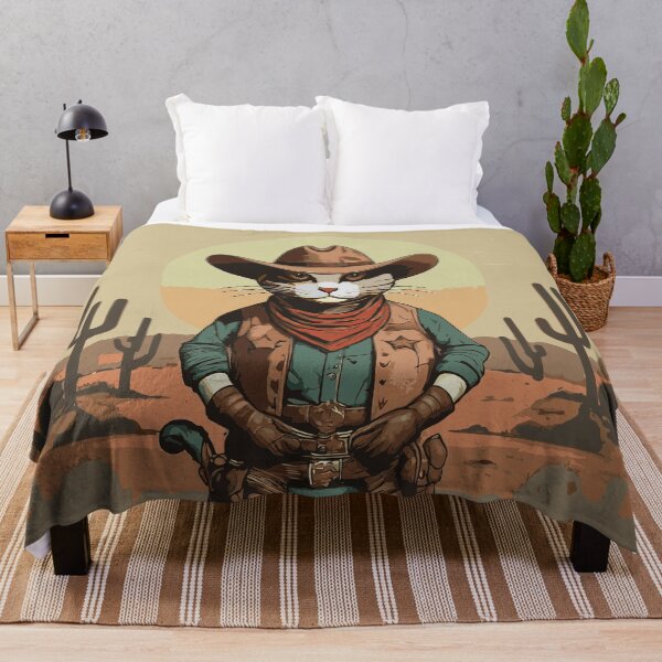 Item preview, Cowboy Cat designed and sold by Feline Rockstars.