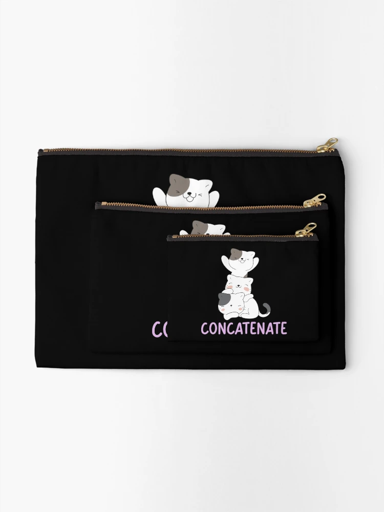 Thumbnail 2 of 4, Zipper Pouch, Coding Queens>Cute Tech Stickers designed and sold by codingqueens.