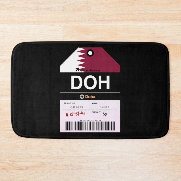 Item preview, Doha Airline Luggage Tag designed and sold by RabbitK.