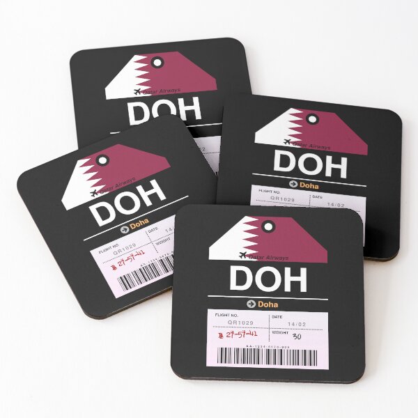 Item preview, Doha Airline Luggage Tag designed and sold by RabbitK.