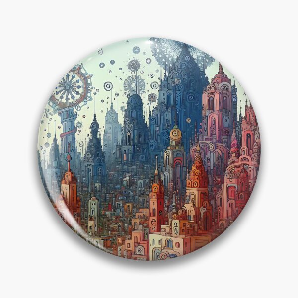 Artikelvorschau, Weitläufige Stadtlandschaft entworfen und verkauft von RW Art Prints.