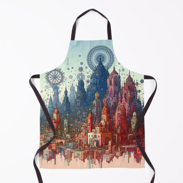 Aperçu de l'œuvre Paysage urbain tentaculaire créée et vendue par RW Art Prints.
