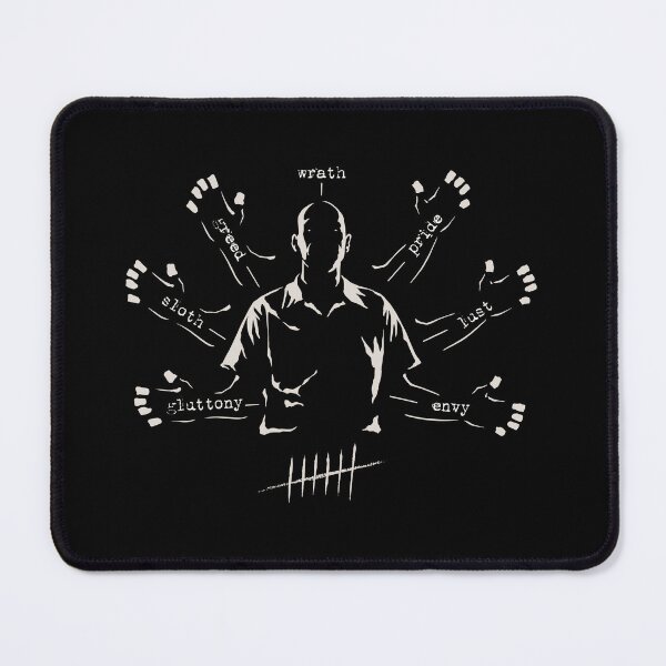 Item preview, Seven movie (sins) designed and sold by LapinMagnetik.