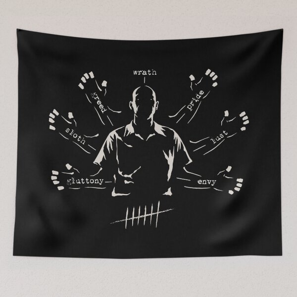 Item preview, Seven movie (sins) designed and sold by LapinMagnetik.