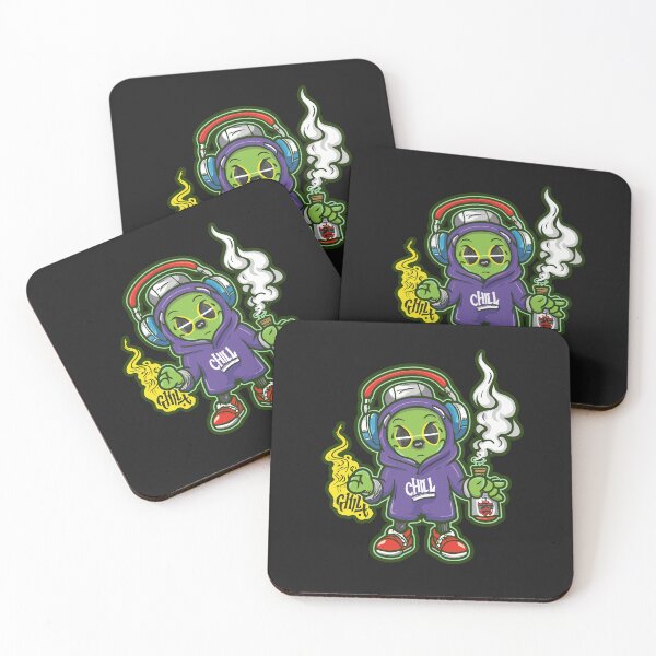 Item preview, Alien Hip-Hop Harmony: Chill Out in Style designed and sold by diegomenjivar92.