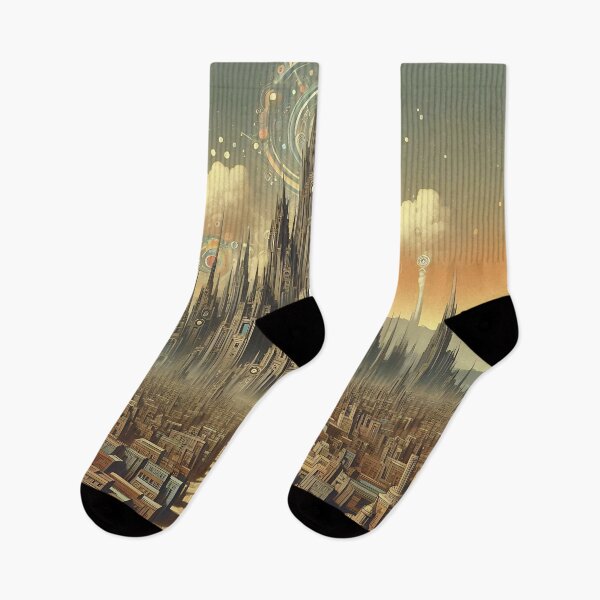 Item preview, Sprawling Cityscape designed and sold by RW Art Prints.