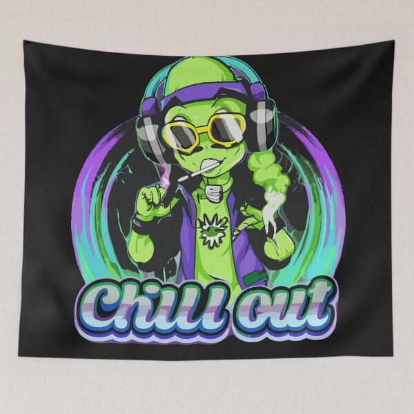 Item preview, Space Groove: Hip-Hop Alien designed and sold by diegomenjivar92.