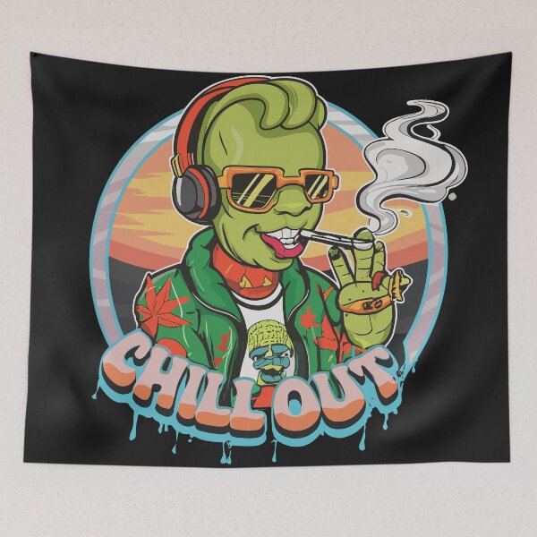 Item preview, Extraterrestrial Swag: Hip-Hop Alien Vibes designed and sold by diegomenjivar92.
