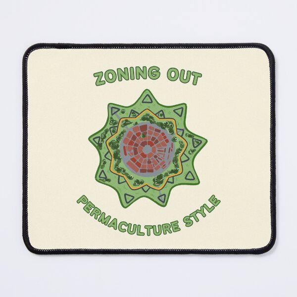 Item preview, Zoning Out Permaculture Stlye. Permaculture Zones designed and sold by Rebel-Design.