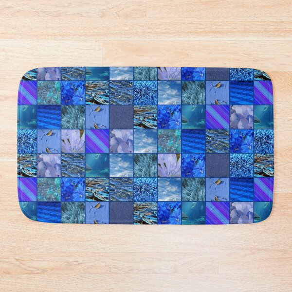 Item preview, Photographic Mosaic in Blue designed and sold by ArtformDesigns.