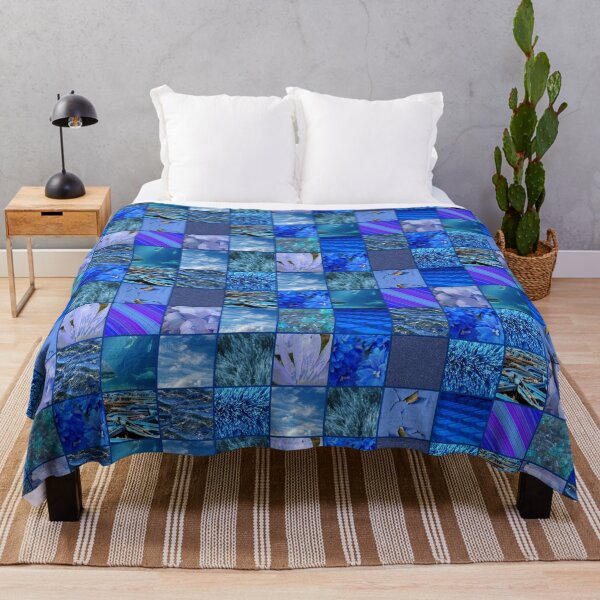 Item preview, Photographic Mosaic in Blue designed and sold by ArtformDesigns.