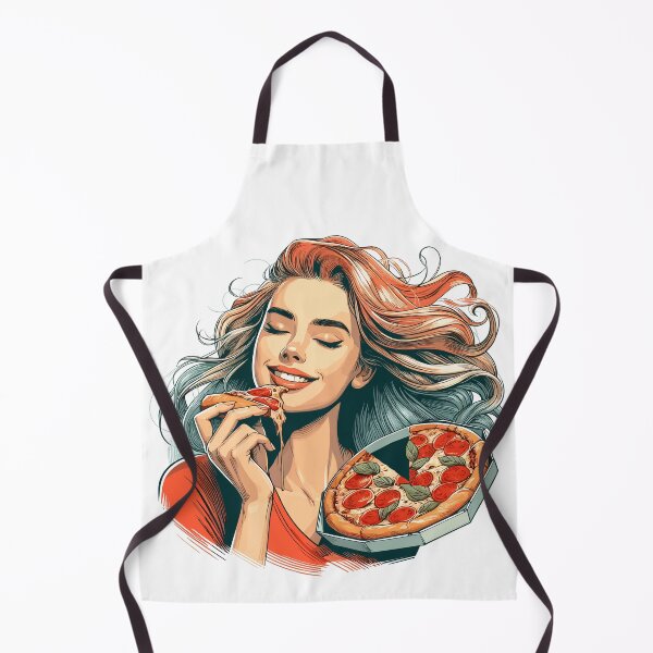 Item preview, Pizza beautiful woman blonde gift designed and sold by Pineapple-Tree.
