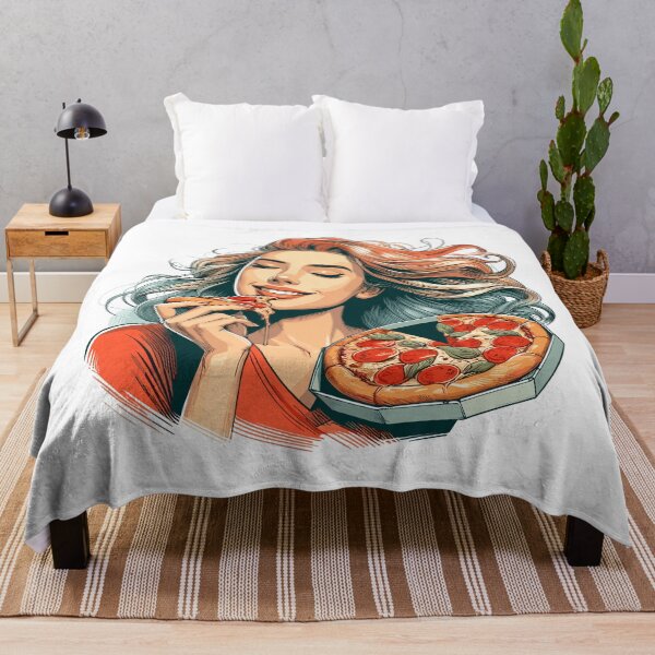 Item preview, Pizza beautiful woman blonde gift designed and sold by Pineapple-Tree.