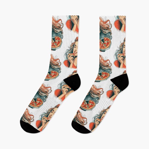 Item preview, Pizza beautiful woman blonde gift designed and sold by Pineapple-Tree.