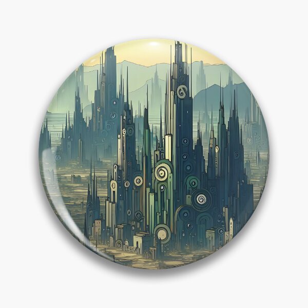 Artikelvorschau, Weitläufige Stadtlandschaft entworfen und verkauft von RW Art Prints.