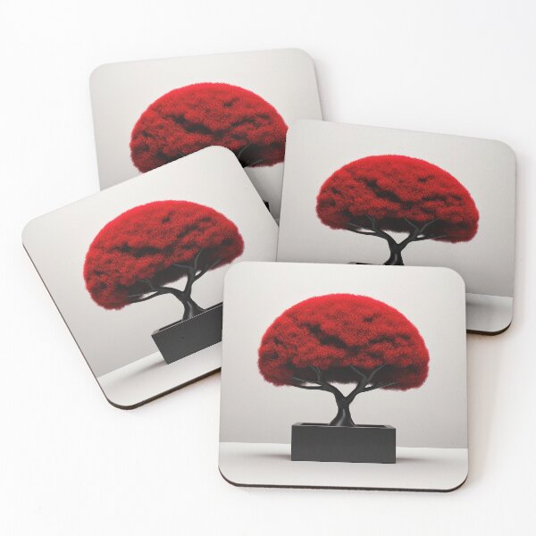 Item preview, Boxwood tree | Red minimalism designed and sold by ComicsFactory.