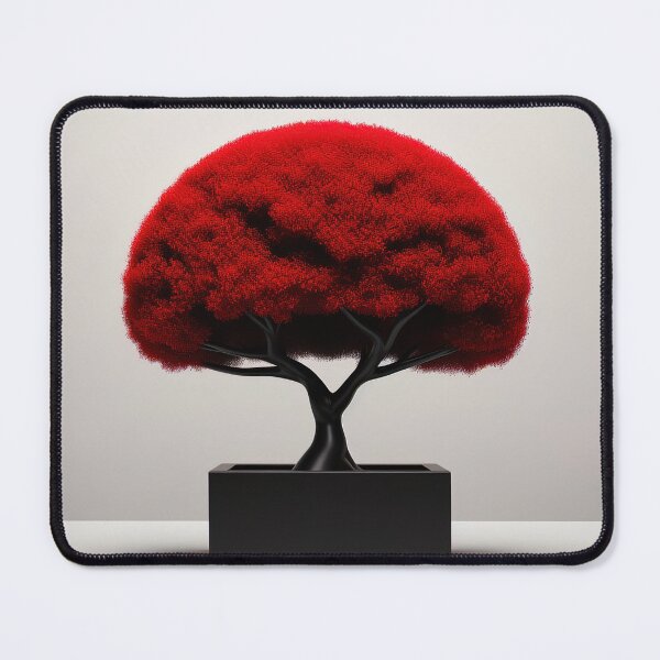 Item preview, Boxwood tree | Red minimalism designed and sold by ComicsFactory.