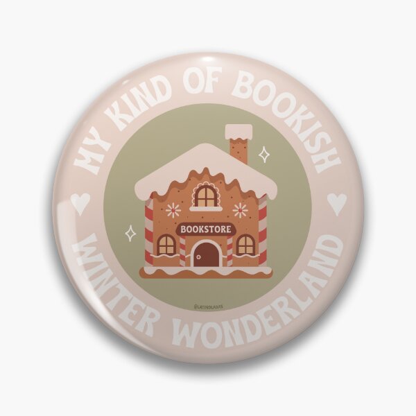 Item preview,  The Bookstore Is My Kind Of Winter Wonderland / Cute Bookish Gift Ideas for Bookworms Bookmas Litmas Book Lovers Aesthetic Kindle Librarian Gingerbread House designed and sold by Latinoladas.