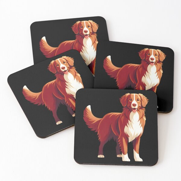 Item preview, Cute Nova Scotia Duck Tolling Retriever Dog illustration designed and sold by Unitepeople.