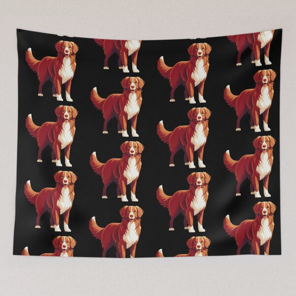 Item preview, Cute Nova Scotia Duck Tolling Retriever Dog illustration designed and sold by Unitepeople.