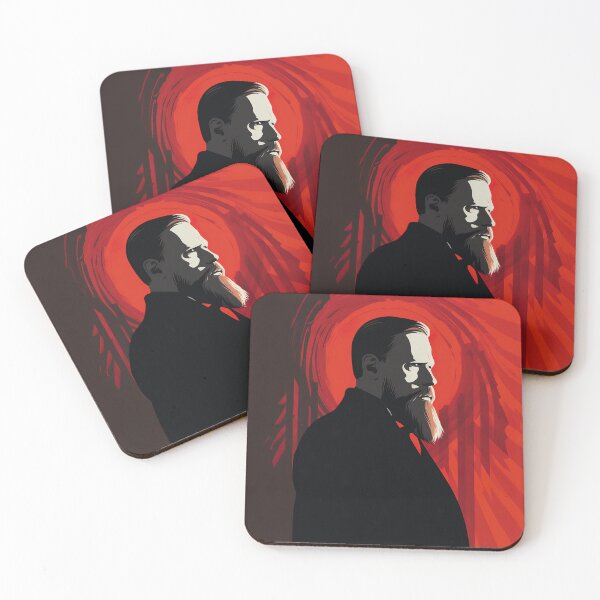 Item preview, Bram Stoker | Red minimalism designed and sold by ComicsFactory.